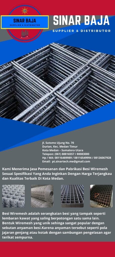 Distributor Besi Terlengkap di Medan